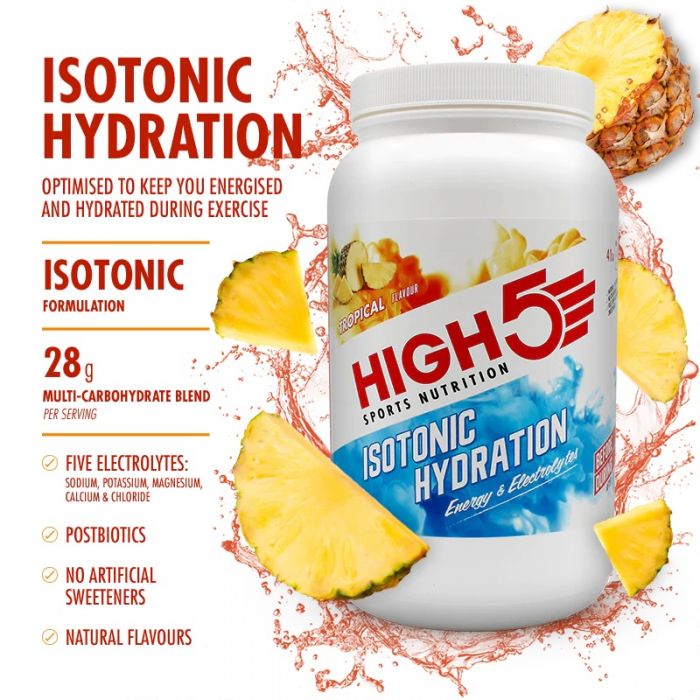 High5 Isotonic Hydration – Tropical 1,23Kg (41adag)